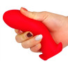 EggPlay Plug silicone Saurus Egg S 10 x 4.5cm Rouge